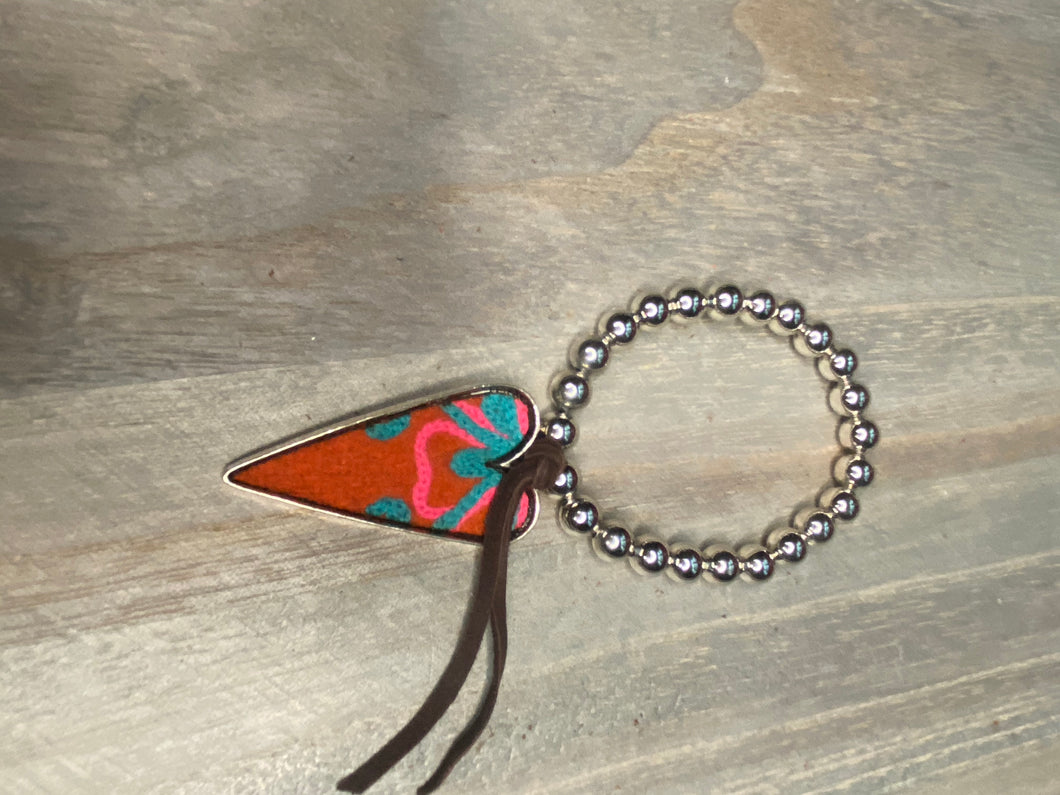 SILVER HEART BRACELET