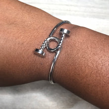 Load image into Gallery viewer, DOUBLE NAIL BANGLE