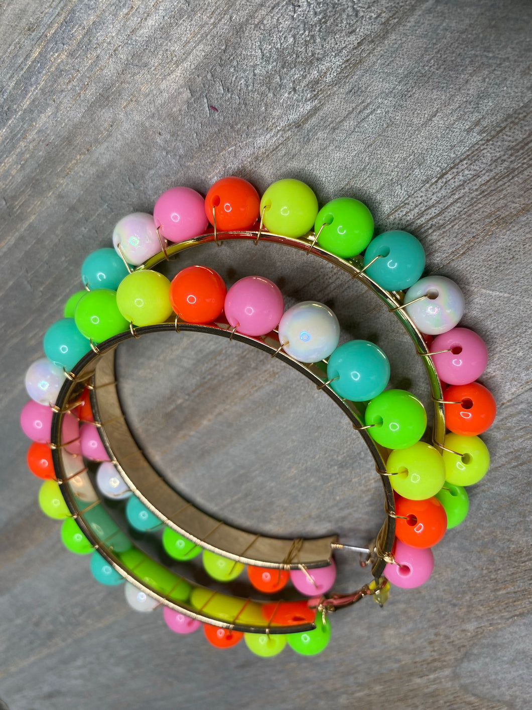 FRUITY PEBBLES EARRINGS