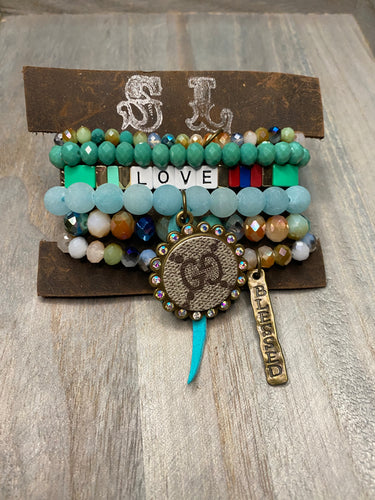 UPCYLCE GG STACK (Turquoise)