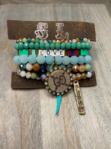 UPCYLCE GG STACK (Turquoise)