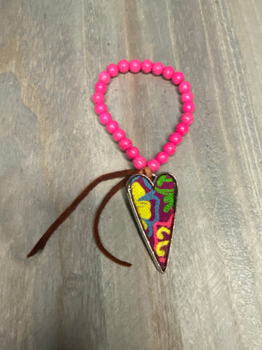 PINK STONE BRACELET