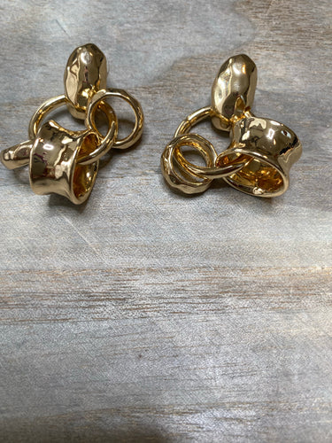 THREE RINGS EARRINGS SALE