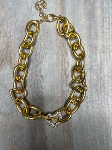 GOLD LINK NECKLACE