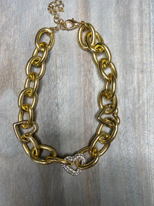 GOLD LINK NECKLACE