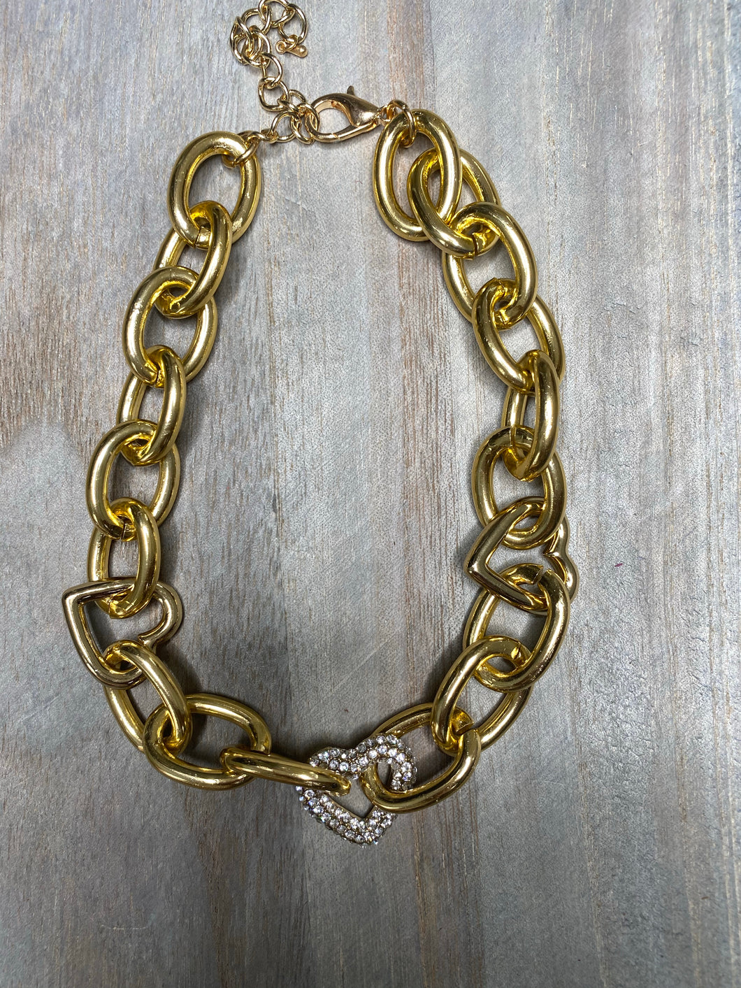 GOLD LINK NECKLACE