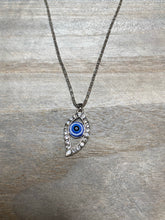 Load image into Gallery viewer, SILVER THIRD EYE NECKLACE