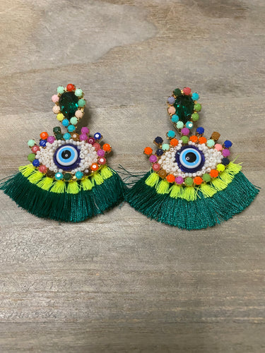 BEAUTIFUL THIRD EYE EARRINGS