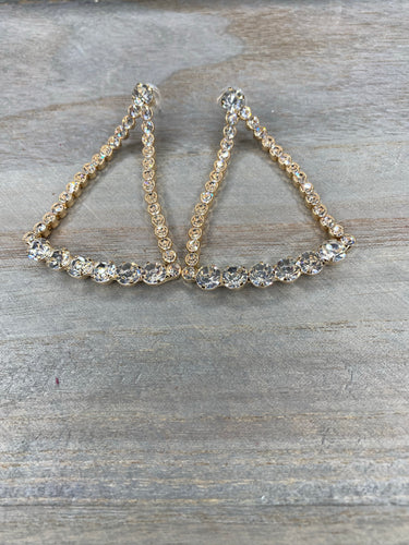 CHANDELIER GOLD EARRINGS