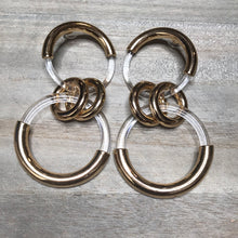 Load image into Gallery viewer, TRIPLE DOUBLE DROP EARRINGS