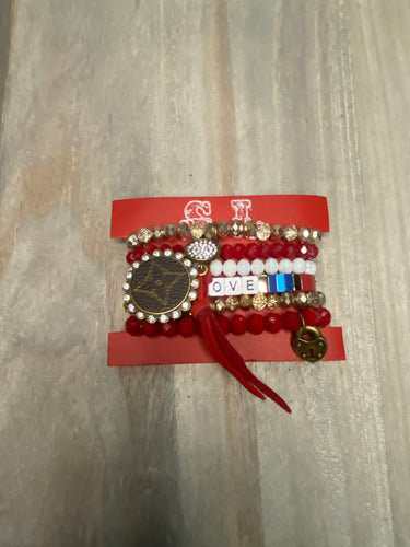 LV STACK (RED & WHITE)