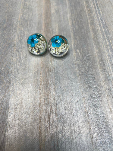 FLOWER STUD EARRINGS