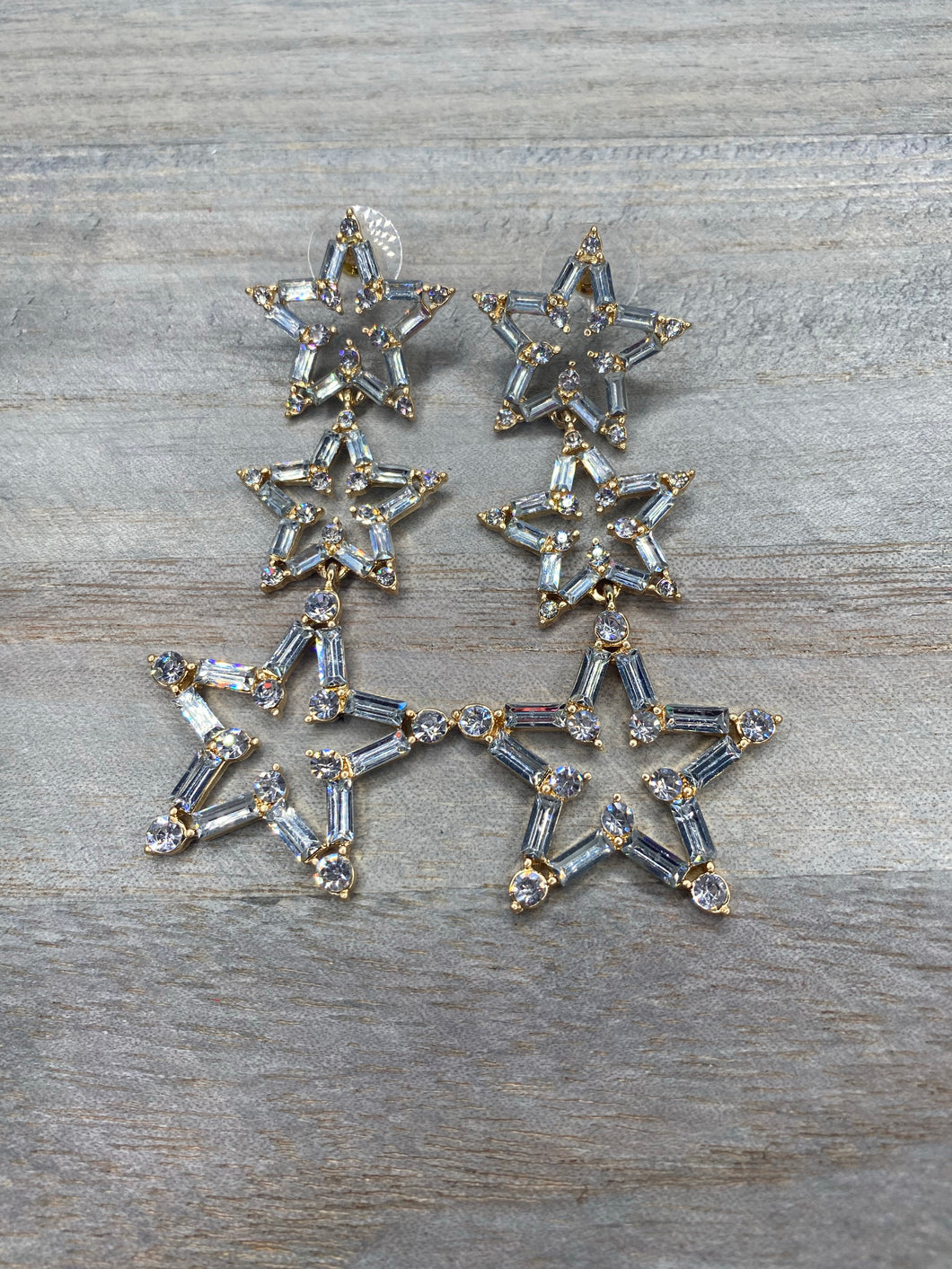 Bright Star drop earrings