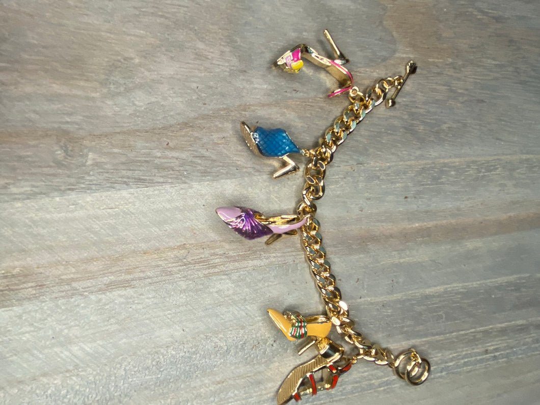 HIGH HEEL CHARM BRACELET
