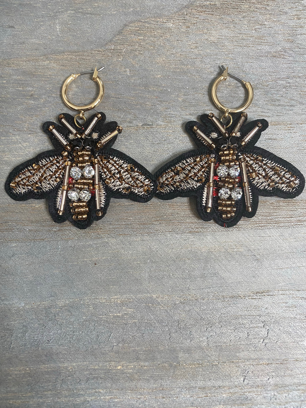 CRYSTAL BEE ME EARRINGS
