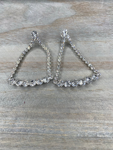CHANDELIER SILVER EARRINGS