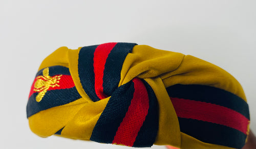 GOLDEN YELLOW BEE HEADBAND