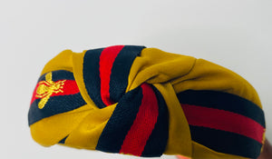 GOLDEN YELLOW BEE HEADBAND